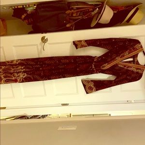 70s inspired jumpsuit